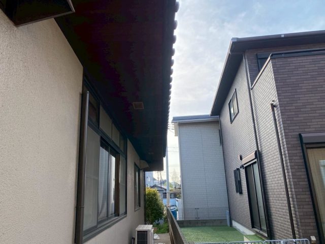姫路市の公民館雨樋交換が完了